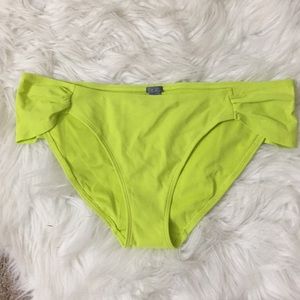 NWOT Aerie Neon Yellow Bikini Bottoms
